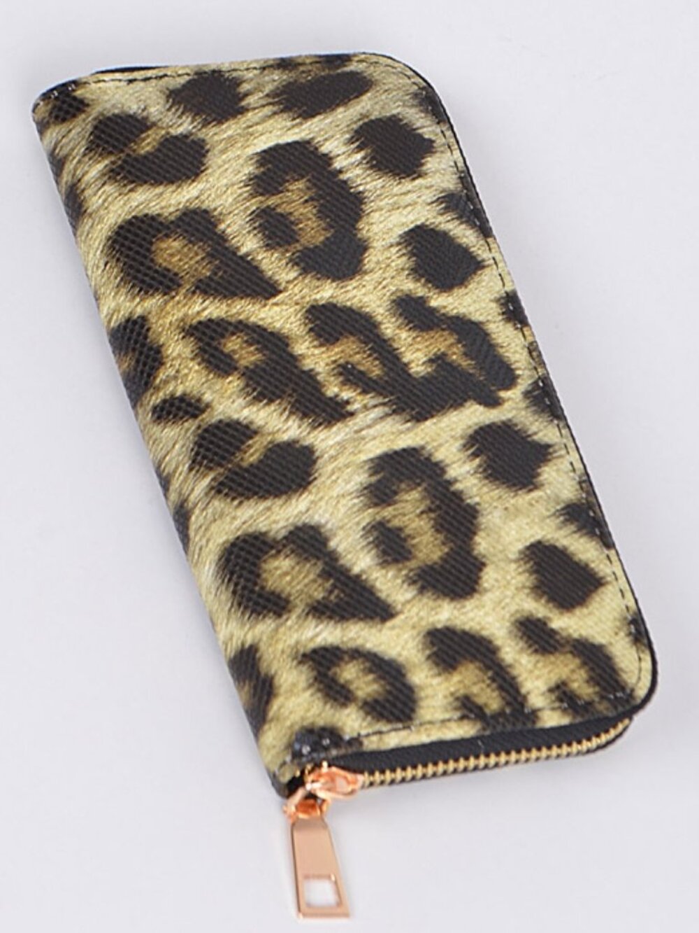 Leopard Print Zip Around Wallet 🐆 Chic Everyday Organizer • Boutique Style